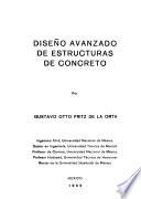 Diseño avanzado de estructuras de concreto