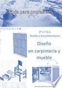 Diseño en carpintería y mueble (Guía para profesores)