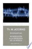Disonancias / Introducción a la sociología de la música