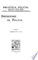Disposiciones de policia