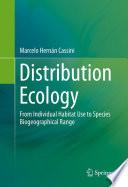 Distribution Ecology