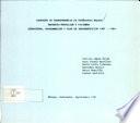 Distrito de Transferencia de Tecnologia Malaga Proyecto Nutricion y Vivienda Estructura, Programacion y Plan Implementacion 1981-1984