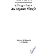 Divagaciones del pequeño filósofo