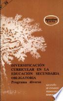 Diversificación curricular en la Educación Secundaria Obligatoria