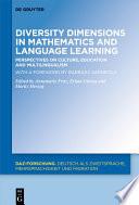 Diversity Dimensions in Mathematics and Language Learning