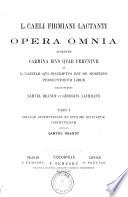 Divinae institutiones et epitome divinarum institutionum