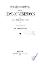 Divulgación científica sobres los Hongos venenoso