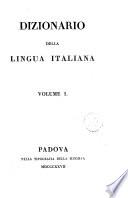 Dizionario della lingua italiana