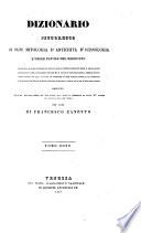 Dizionario pittoresco di ogni mitologia d' antichita d' iconologia e delle favole del medio evo