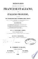Dizionario portatile e di pronunzia francese italiano ed italiano francese