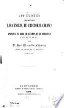 Do existen depositadas las cenizas de Cristobal Colon?