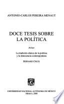 Doce tesis sobre la política