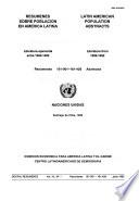 DOCPAL Resúmenes sobre población en América Latina