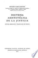 Doctrina aristotélica de la justicia