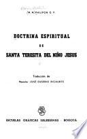 Doctrina espiritual de Santa Teresita del Niño Jesus