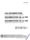 Documentación de la FAO.
