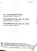 Documentación de la FAO.