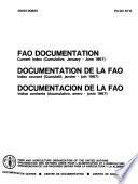 Documentation de la FAO.