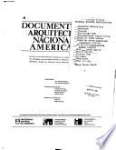 Documentos de arquitectura nacional y americana