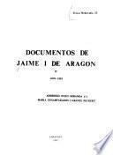 Documentos de Jaime I de Aragón