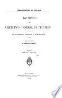 Documentos del Archivo General de Tucumán