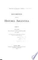 Documentos para la historia Argentina