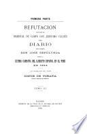 Documentos para la historia de la guerra separatista del Perú, publicados por el conde de Torata