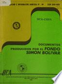 Documentos producidos por el Fondo Simón Bolívar
