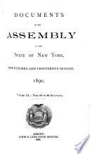 Documents of the Assembly of the State of New York