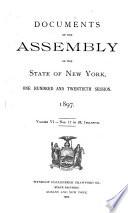 Documents of the Assembly of the State of New York