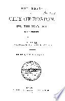Documents of the City of Boston