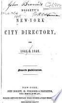 Doggett's New York City Directory