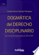 Dogmática del derecho disciplinario