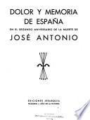 Dolor y memoria de España en el segundo aniversario de la muerte de José Antonio