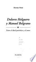 Dolores Helguero y Manuel Belgrano