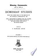 Domesday Studies
