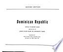 Dominican Republic; Official Standard Names Approved by the United States Board on Geographic Names