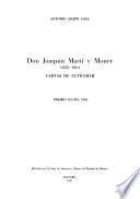 Don Joaquín Martí y Moner, 1828-1864