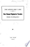 Don Manuel Rigoberto Paredes
