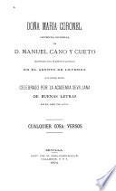 Doña María Coronel