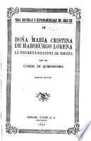 Doña María Cristina de Habsburgo Lorena