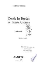 Donde las Hurdes se llaman Cabrera