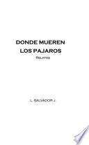 Donde mueren los pájaros