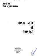 Donde nace el Orinoco