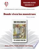 Donde Viven los Monstruos Teacher Guide