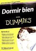 Dormir bien para Dummies