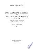 Dos comedias inéditas