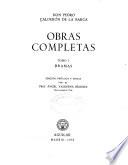 Dramas.-t. 2. Comedias.-t. 3. Autos sacramentales; recopilación, prólogo y notas. A. Valbuena Prat