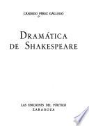 Dramática de Shakespeare