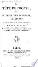 Drames et mélodrames ...